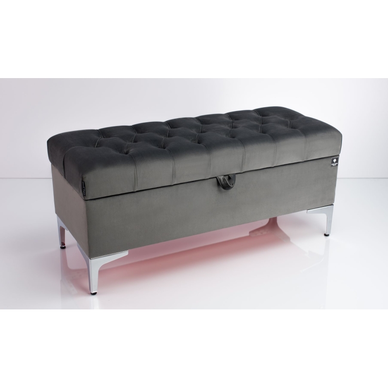 Tufted Storage Bench